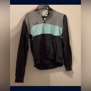 Pink grey and blue long sleeve size small